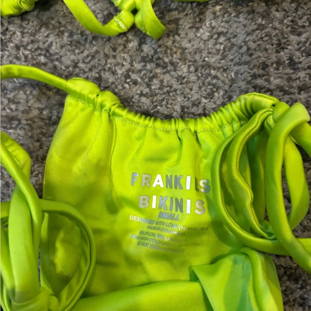 Frankie’s Bikinis Green Bikini
